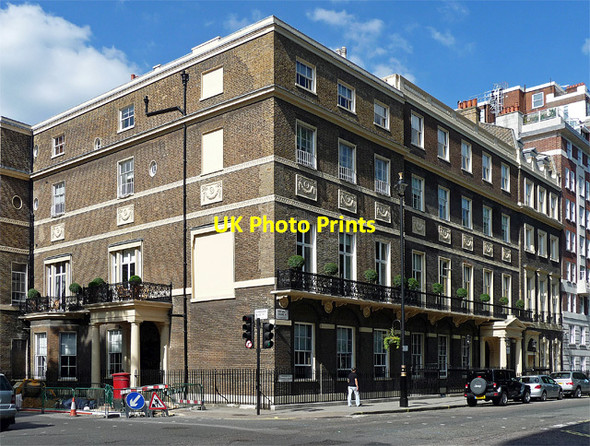 Photo 6"x4" 20-21 Portman Square Westminster c2011