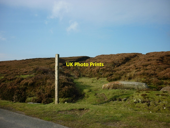 Photo 6"x4" A footpath leading to Black Holes Cockayne c2011