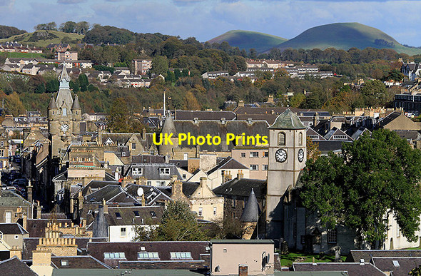 Photo 6"x4" Hawick Town Centre Hawick c2011
