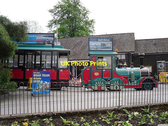 Photo 6"x4" Road train, Bowness-on-Windermere Bowness-On-Windermere c2011