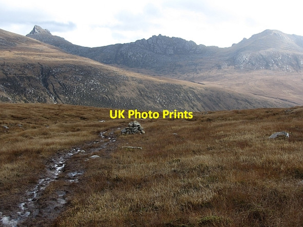Photo 6"x4" Pass beneath Beinn Bhreac Beinn Bhreac\/NR9445 c2011