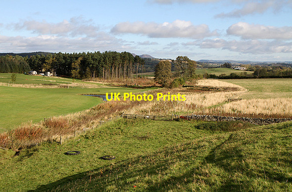 Photo 6"x4" Farmland at Satchells Bowismiln c2011