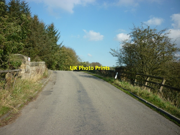 Photo 6"x4" The road goes over the Esk Valley train line Kildale c2011