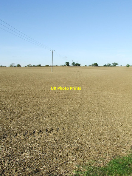 Photo 6"x4" Power Lines Poslingford c2011