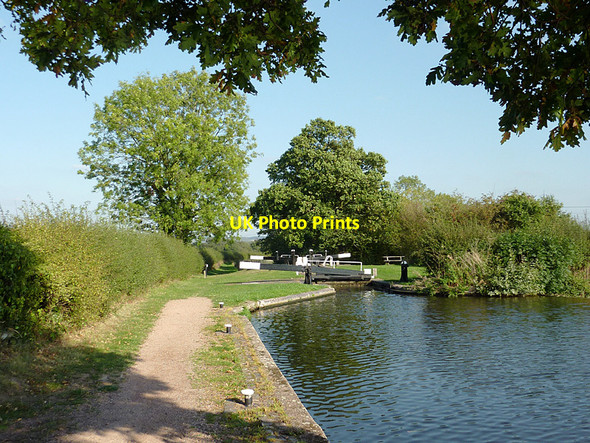 Photo 6"x4" Canal and Brick Kiln Lock near Gailey, Staffordshire Gailey Wharf c2011