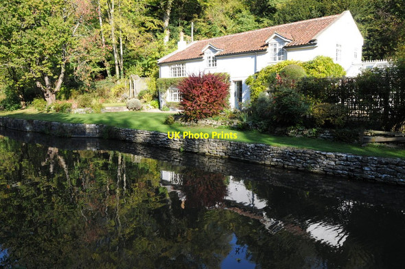 Photo 6"x4" House on the Kennet and Avon Canal Winsley\/ST7960 c2011