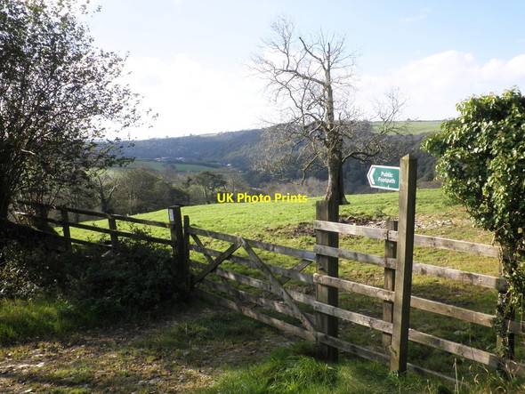 Photo 6"x4" Footpath to Rye Park Knightacott\/SS6439 c2011