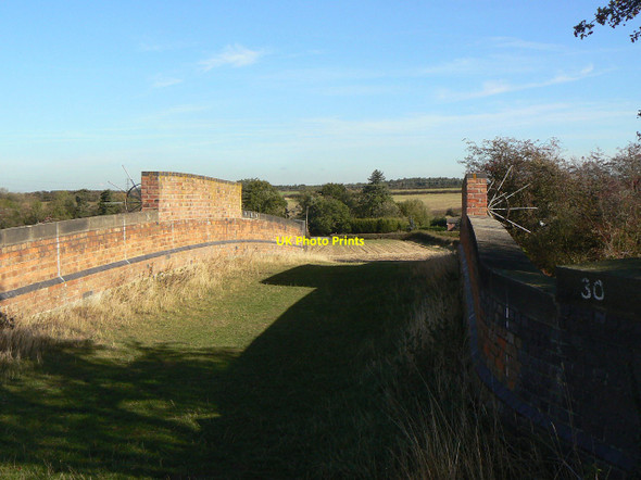Photo 6"x4" Bridleway bridge Stanton-on-the-Wolds c2011