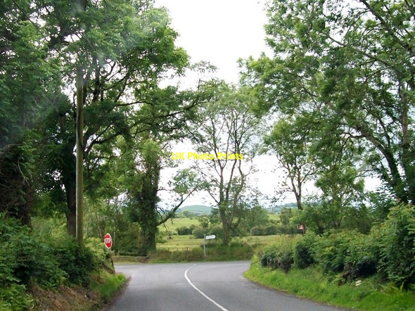 Photo 6"x4" T-junction at Knockaraheen Oldcastle\/N5580 c2011