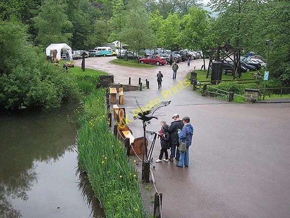 Photo 6"x4" Car park, Dean Heritage Centre Lower Soudley c2008