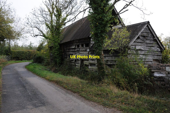 Photo 6"x4" Barn at Glebe Farm, Putley Aylton c2011