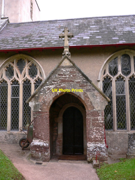 Photo 6"x4" Church porch at Kingskerswell Aller\/SX8768 c2011
