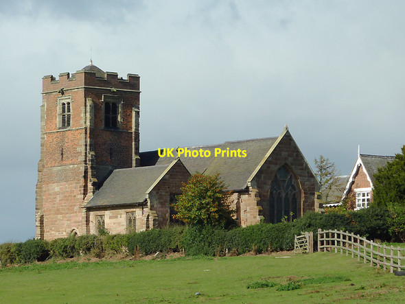 Photo 6"x4" St Leonard's Church at Wychnor, Staffordshire Wychnor c2011