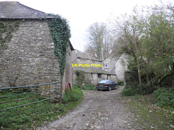 Photo 6"x4" Farm buildings, Twitchen Knightacott\/SS6439 c2011