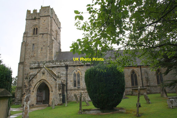 Photo 6"x4" Church of St Michael & All Angels Spennithorne c2011
