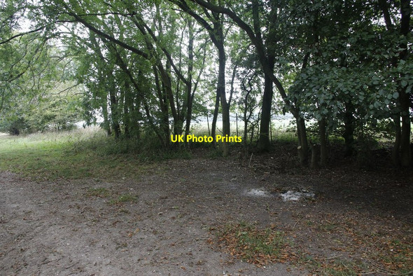 Photo 6"x4" Someones camp East Ginge c2011