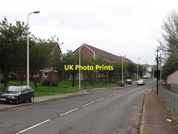 Photo 6"x4" Omoa Road, Cleland Cleland c2011