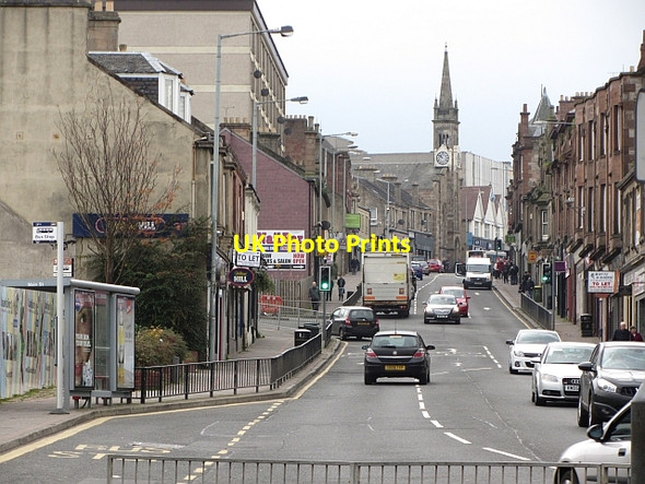 Photo 6"x4" Main Street, Wishaw Wishaw\/NS7955 c2011