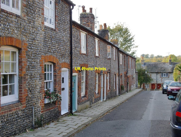 Photo 6"x4" Bond Street, Arundel: the view downhill Arundel c2011