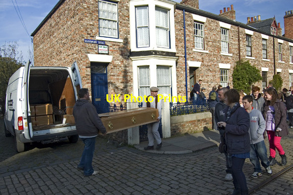 Photo 6"x4" Coffin delivery, Beamish Stanley\/NZ1952 c2011