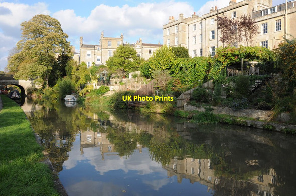 Photo 6"x4" Kennet and Avon Canal in Bath Bath\/ST7464 c2011