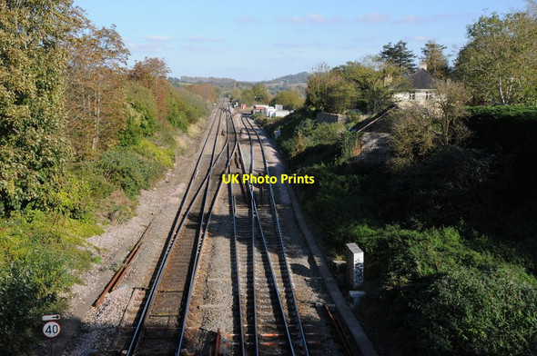 Photo 6"x4" Bristol to London Railway line Bathampton c2011