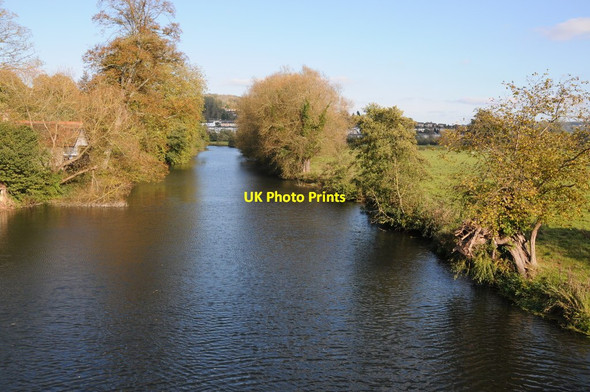 Photo 6"x4" River Avon at Batheaston Bailbrook c2011