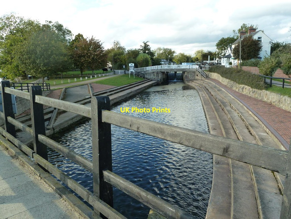 Photo 6"x4" Below Trent Lock Long Eaton c2011