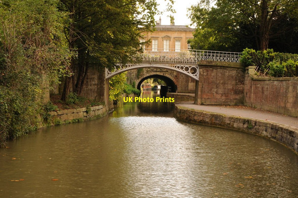 Photo 6"x4" Bridge and tunnel, Kennet and Avon Canal Bath\/ST7464 c2011