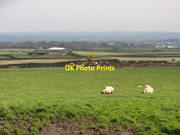 Photo 6"x4" Pipeline works, Quarter Quarter\/NS7251 c2011