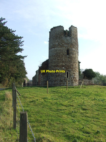 Photo 6"x4" The Ruined Church Of St Mary Appleton West Newton\/TF6927 c2011