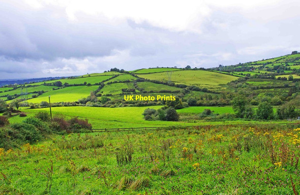 Photo 6"x4" Fields seen from the Killaloe to Kilbane road, near Ballygarreen Killaloe c2011