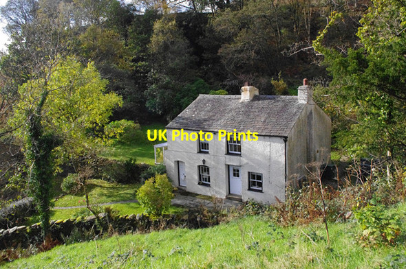 Photo 6"x4" Cottage at Whicham Mill Dunningwell c2011