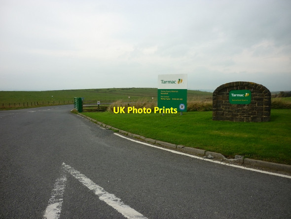 Photo 6"x4" The entrance to Barrasford Quarry Great Swinburne c2011