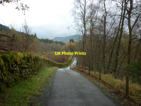Photo 6"x4" Rob Roy's way and cycle route 7 Kingshouse c2011