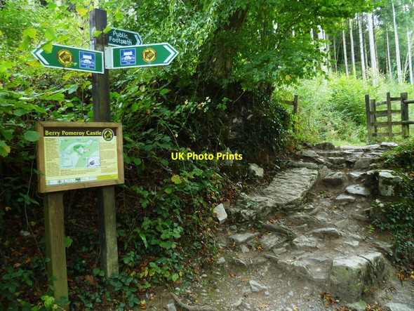 Photo 6"x4" Orange Way in Devon and Torbay (66) Blagdon\/SX8561 c2011