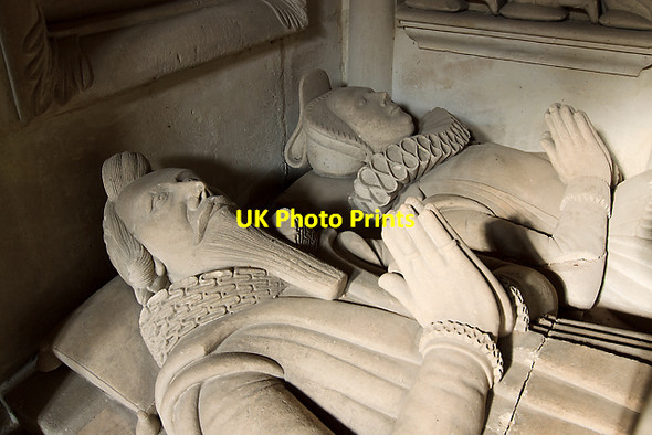 Photo 6"x4" Tomb-monument of John Topp - St John the Baptist church, Stockton (detail - 1) Stockton\/ST9838 c2011
