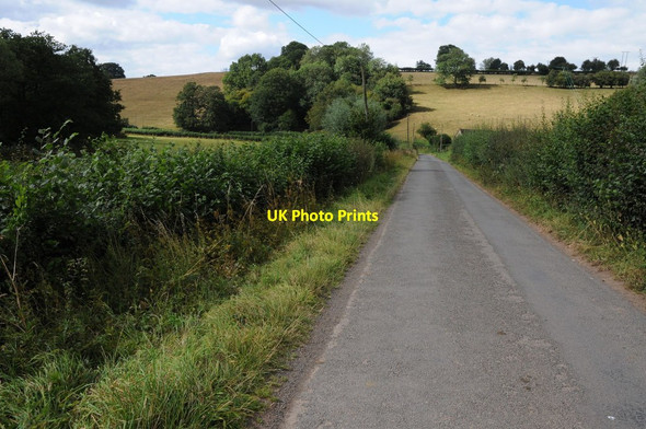 Photo 6"x4" Road at Avenbury Bromyard c2011