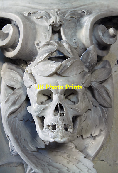 Photo 6"x4" Monument to Henry Greenhill - St John the Baptist church, Stockton (detail - 3) Stockton\/ST9838 c2011