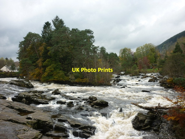 Photo 6"x4" The Falls of Dochart, Killin Killin\/NN5732 c2011