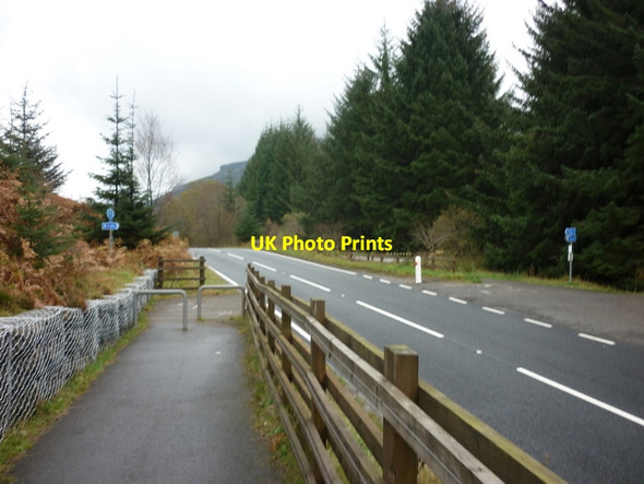 Photo 6"x4" The Rob Roy Way crossers over the A85 Ardchyle c2011