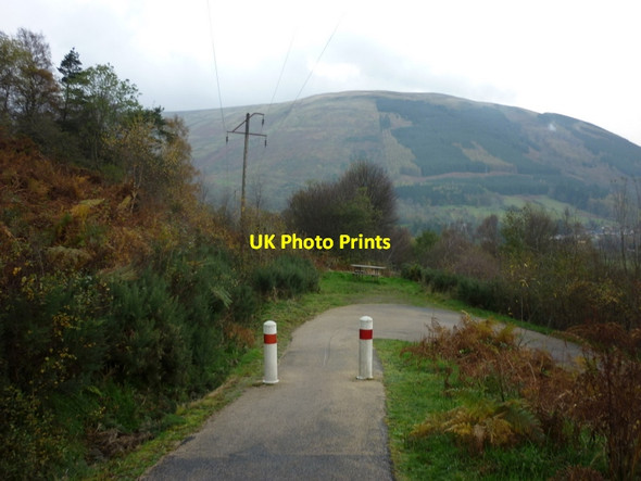 Photo 6"x4" Walking the Rob Roy Way Lochearnhead c2011