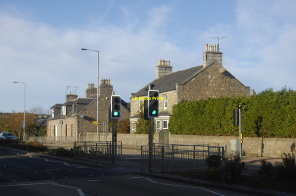 Photo 6"x4" Bucksburn granite cottages... Bucksburn c2011