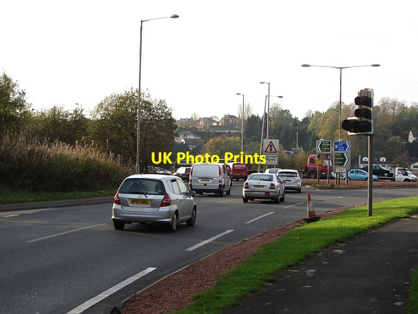 Photo 6"x4" Raith Interchange Bothwell\/NS7058 c2011