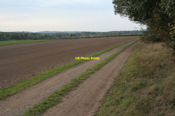 Photo 6"x4" Farm track near Ravenshead Blidworth Dale c2011