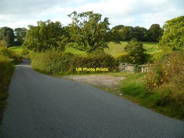 Photo 6"x4" Orange Way in Devon and Torbay (161) Chudleigh c2011