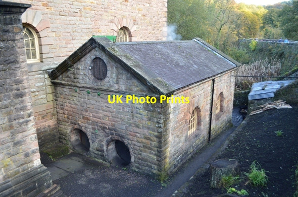 Photo 6"x4" Leawood Pumphouse Longway Bank\/SK3154 c2011