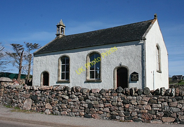Photo 6"x4" Telford Kirk, Kinlochbervie Kinlochbervie c2008