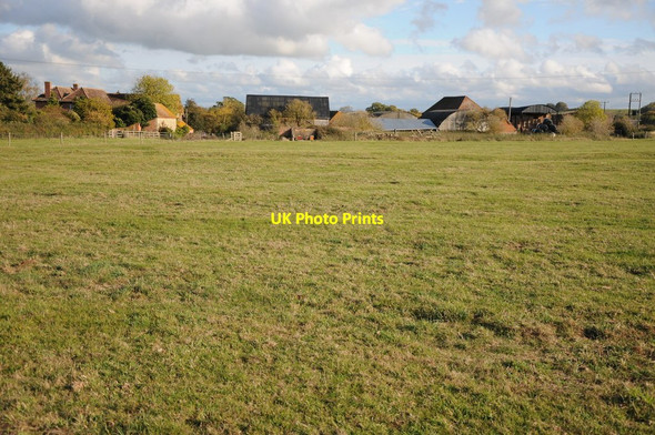Photo 6"x4" Farm buildings at Holdfast Hall Holdfast\/SO8537 c2011