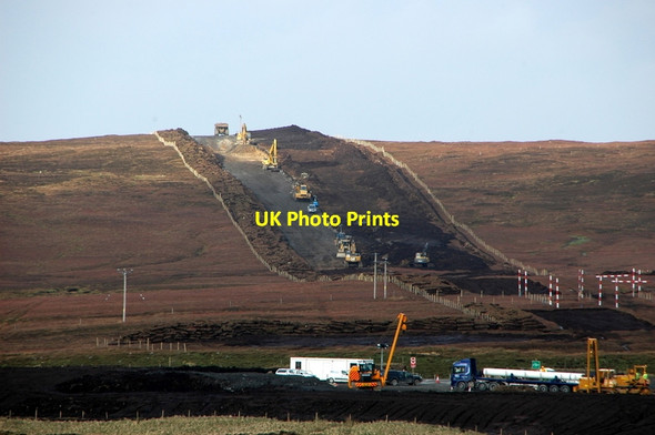 Photo 6"x4" Laggan-Tormore pipetrack near Laxobigging Laxobigging c2011